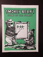 Vintage Smokey Bear’s Story of the Forest Coloring Book 1953 US Dept Agriculture picture