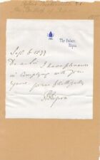 Robert Bickersteth- Signed Vintage Note (Anglican Bishop of Ripon) picture