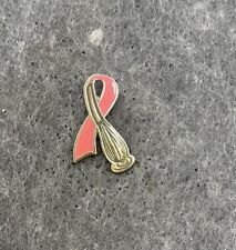 Pampered Chef Breast Cancer Pink Ribbon w/ Whisk Lapel Pin picture
