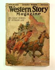 Western Story Magazine Pulp 1st Series Aug 28 1926 Vol. 63 #2 GD- 1.8 picture