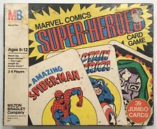 COMPLETE RARE VINTAGE 1978 MILTON BRADLEY MARVEL COMICS SUPER-HEROES CARD GAME picture