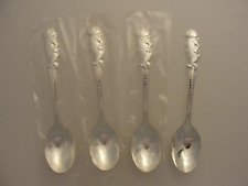 4 VTG KELLOGG TONY THE TIGER SILVER PLATE SPOONS 1965 NEW OLD STOCK  LOT * 91 picture