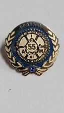 International Assoc. Machinists & Aerospace Workers 55 Year union Lapel Hat Pin picture