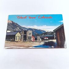 Colorado Rocky Mountains -Ghost Town- Wooden Buildings Postcard Posted 1966 picture