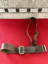 Original WWI ID'd US Army Officer M1917 Sam Browne Field Belt & Strap-Fits picture