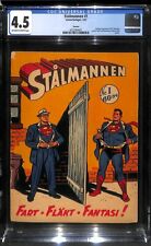 Stalmannen #1 CGC 4.5 Swedish Edition Contains Superman 105, Detective 223 & Adv picture