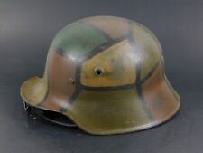 WW1 German M18 camouflage helmet, repainted picture