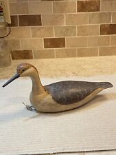 Antique Hand Carved Duck Decoy Original Paint Glass Eyes ca 1900's picture