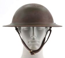 US WW1 Helmet M1917 Doughboy Brodie Helmet Hand Aged picture