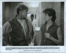 1985 Press Photo William Zabka and Billy Jacoby star in Just One of the Guys. picture