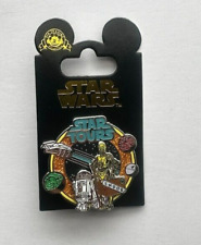 Disney's Star Wars Pin C3P-O R2-D2 Star Tours Pin Hollywood Studios DisneyLand picture