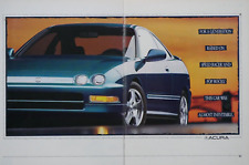 1994 Acura Integra CS R Vintage Blue 2 Page Original Print Ad picture