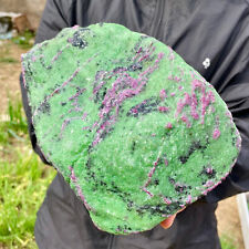 6.94LB Natural green Ruby zoisite (anylite) crystal Chakra Healing Energ picture