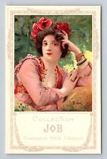 Art Nouveau - Tobacco-Cigarette - Signed P. Gervais - JOB Vintage c1902 Postcard picture