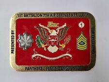 1st Battalion 7th Air Defence Artillery for Excellence Challenge Coin picture