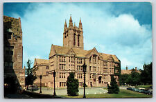 Chestnut Hill MA-Massachusetts, Boston College Gasson Hall, Vintage Postcard picture