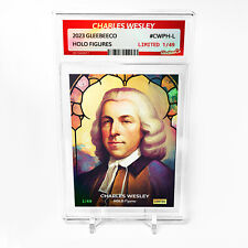 CHARLES WESLEY Christian Art Card 2023 GleeBeeCo Holo Figures #CWPH-L /49 Made picture