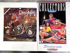 Vintage 1992 Snap-On Tools  & 1994 Harley Davidson Dreamgirls Calendars Mancave picture