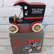 ERTL Texaco #4 1905 Ford Delivery Car Die-Cast Model Coin Bank-1987 picture