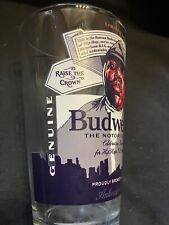 Limited Edition Notorious BIG Budweiser Glass picture