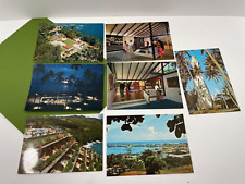 7 Vintage Tahiti French Polynesia Postcard Travel Souvenir Hotel Lighthouse picture