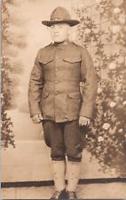 RPPC WWI Era Doughboy Soldier US *2 picture