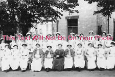 DE 3619 - Stonehouse Hospital Red Cross Nurses, Plymouth, Devon 1914 WW1 picture