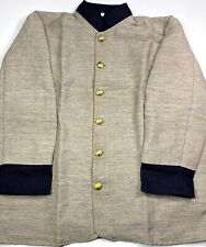 CIVIL WAR CS CSA CONFEDERATE INFANTRY JEAN WOOL SHELL JACKET-XLARGE 46R,48R picture