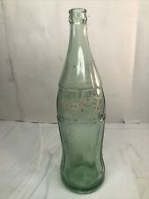Vintage Coca Cola Coke 1 Pint 10 Fl ozs Green Glass Bottle Denver (1955) RARE picture