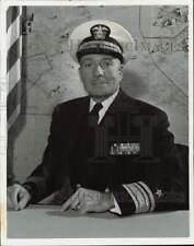 1961 Press Photo Rear Admiral Donald Temple Eller of the United States Navy picture