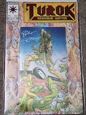 Turok Dinosaur Hunter Signed Comic Book Vintage Collectible Valiant Mint... picture