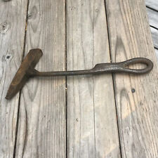 10” Hand Forged Blacksmith Tool. Heavy At 1 Pound. picture