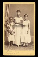 VERY RARE ID'd Boarding House Black Children Siblings Abolitionist Society picture