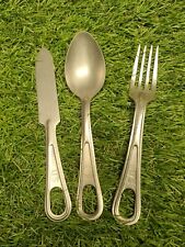 New Old Stock Original US KFS Knife Fork Spoon set M1942 ARMY picture