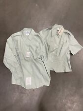 US Army Womens AG-415 Dress Shirt Long & Short Sleeve LOT OF 175 Mix sizes DESC picture