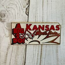 Vintage 2000 Kansas State Fair Pin A Big 2 Do Souvenir Tac Red Gold picture