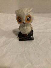 Vintage Weather Owl Ceramic Figurine Adorable picture