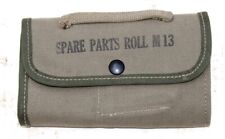 Original WWII US Military Issue M13 Spare Parts Roll Pouch, NOS picture