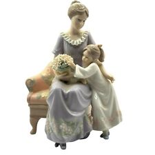 Vintage Mother and Daughter Ceramic Figurine/ Collectables/ Antique/ Mother Love picture