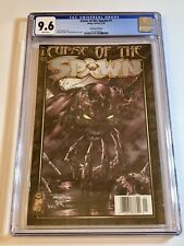 1996 CURSE OF THE SPAWN #1 *RARE* Newsstand CGC 9.6 WHITE PAGES picture