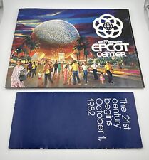 Walt Disney World EPCOT Vintage Commemorative Opening Day Guide Book & Brochure picture