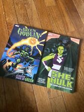 Green Goblin - A Lighter Shade of Green & She Hulk Complète Collection TPB picture