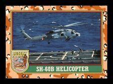 1991 10 SH-60B Helicopter Topps Desert Storm Trading Card TC CC picture