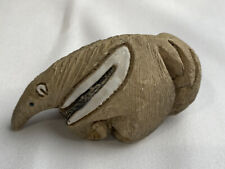 Vintage Artesania Riconda Anteater Signed Clay Pottery Figurine Etched Markings picture