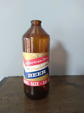 RARE Vintage 16 oz  Glass American Dry Premium extra lager Empty Bottle picture