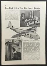 Imperial Airways Short Empire Flying Boat 1936 pictorial picture