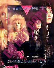 1980's Nancy Ann Wilson From Heart Promo Poster Art 8x10 Photo picture