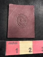 Vintage LAFAYETTE COLLEGE Century Old Tobacco Leather Patch 91P8 picture