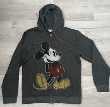 Men's Vintage Disney Parks Authentic Mickey Mouse Full Zip Hoodie - Size Large picture