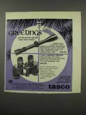 1966 Tasco Ad - #620 Scope and Companion Binocular picture